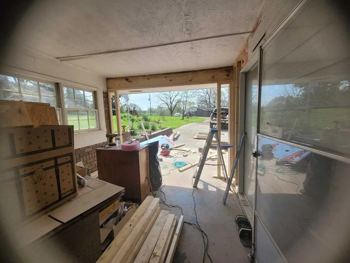 Air movers and dehumidifier for Water Mitigation Services in Bedford